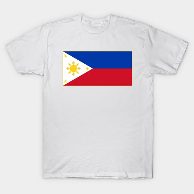 Flag of Philippines T-Shirt by COUNTRY FLAGS